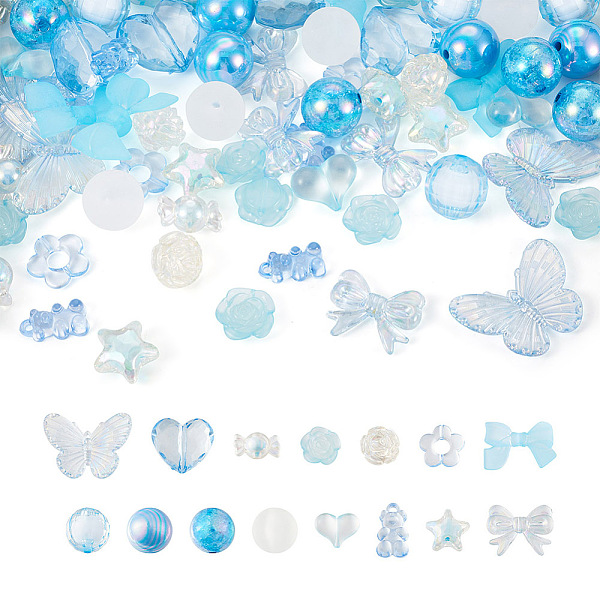 PandaHall Beadthoven DIY Beads Jewelry Making Finding Kit, Including Acrylic & Plastic Beads, Heart & Butterfly & Bear & Flower & Star, Deep...
PandaHall Beadthoven DIY Beads Jewelry Making Finding Kit, Including Acrylic & Plastic Beads, Heart & Butterfly & Bear & Flower & Star, Deep...
