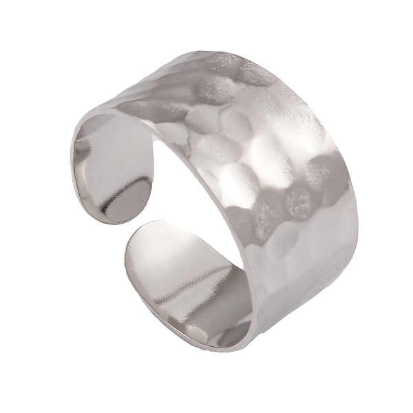 PandaHall 304 Stainless Steel Open Cuff Rings for Women, Stainless Steel Color, Inner Diameter: 17.2mm 304 Stainless Steel
PandaHall 304 Stainless Steel Open Cuff Rings for Women, Stainless Steel Color, Inner Diameter: 17.2mm 304 Stainless Steel