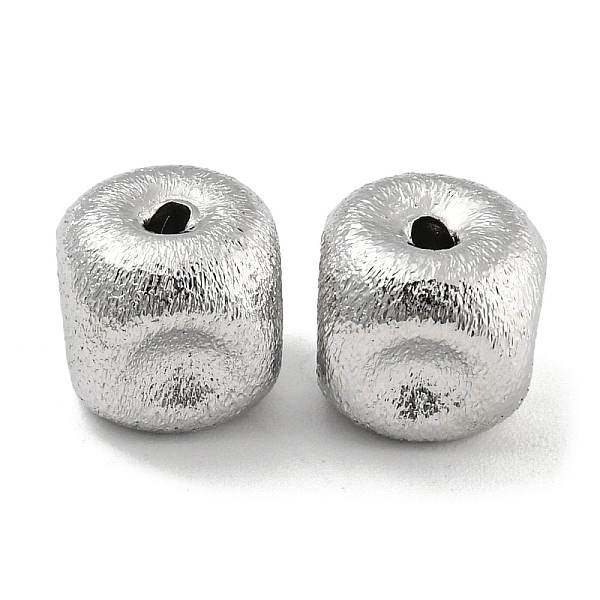 PandaHall Brass Textured Beads, Square, Real Platinum Plated, 9.5x9.5x9.5mm, Hole: 2.5mm Brass Square
PandaHall Brass Textured Beads, Square, Real Platinum Plated, 9.5x9.5x9.5mm, Hole: 2.5mm Brass Square