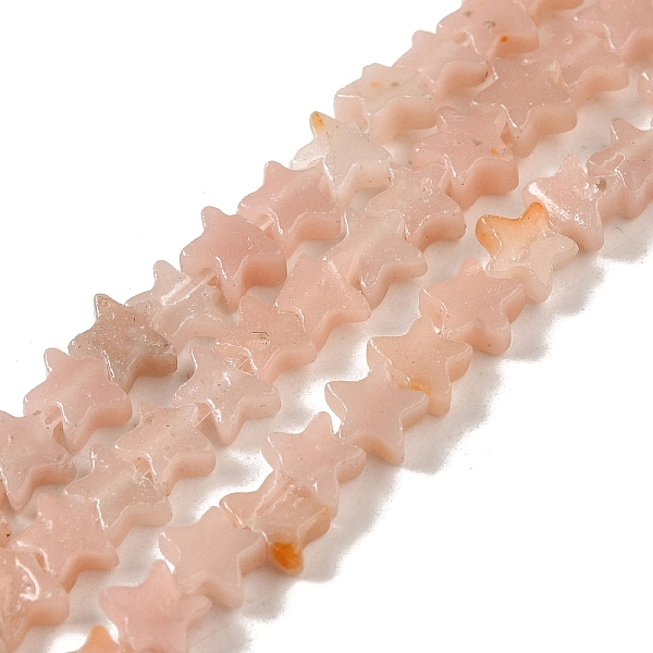 PandaHall Natural Pink Opal Beads Strands, Star, 6x5.5x2mm, Hole: 0.8mm, about 75pcs/strand, 14.57 inch(37cm) Pink Opal Star
PandaHall Natural Pink Opal Beads Strands, Star, 6x5.5x2mm, Hole: 0.8mm, about 75pcs/strand, 14.57 inch(37cm) Pink Opal Star