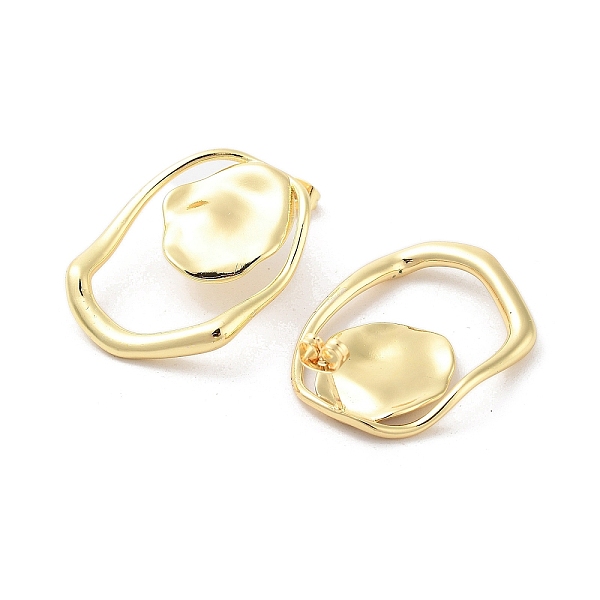 PandaHall Rack Plating Brass Stud Earring, Long-Lasting Plated, Golden, 35.5x26mm Brass
PandaHall Rack Plating Brass Stud Earring, Long-Lasting Plated, Golden, 35.5x26mm Brass