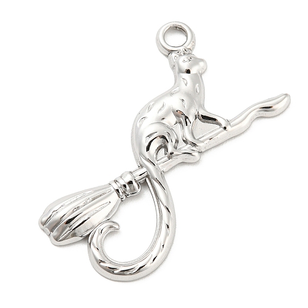 PandaHall 304 Stainless Steel Pendants, Cat Shape Charms, Stainless Steel Color, 28.5x28x2mm, Hole: 2.2mm 304 Stainless Steel Cat Shape
PandaHall 304 Stainless Steel Pendants, Cat Shape Charms, Stainless Steel Color, 28.5x28x2mm, Hole: 2.2mm 304 Stainless Steel Cat Shape