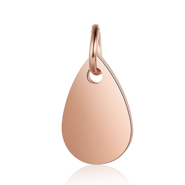 PandaHall 201 Stainless Steel Stamping Blank Tag Charms, Manual Polishing, Teardrop, Rose Gold, 11x7x1mm, Hole: 3.5mm 201 Stainless Steel...
PandaHall 201 Stainless Steel Stamping Blank Tag Charms, Manual Polishing, Teardrop, Rose Gold, 11x7x1mm, Hole: 3.5mm 201 Stainless Steel...