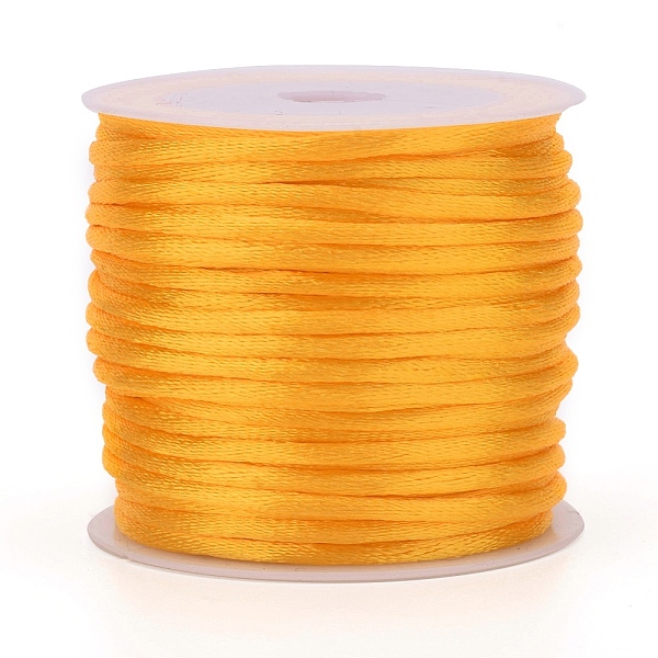 PandaHall 30M Nylon Rattail Satin Cord, Beading String, for Chinese Knotting, Jewelry Making, Gold, 1mm, about 32.81 Yards(30m)/Roll Nylon...
PandaHall 30M Nylon Rattail Satin Cord, Beading String, for Chinese Knotting, Jewelry Making, Gold, 1mm, about 32.81 Yards(30m)/Roll Nylon...