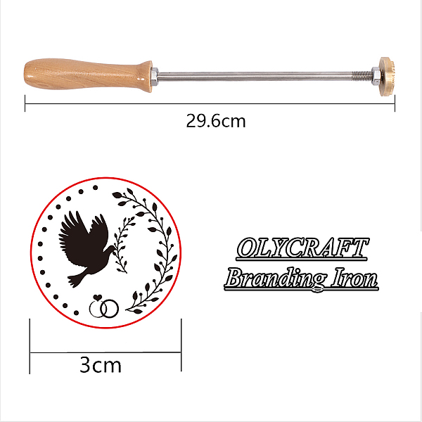 PandaHall Stamping Embossing Soldering Brass with Stamp, for Cake/Wood, Bird Pattern, 30mm Brass Bird
PandaHall Stamping Embossing Soldering Brass with Stamp, for Cake/Wood, Bird Pattern, 30mm Brass Bird