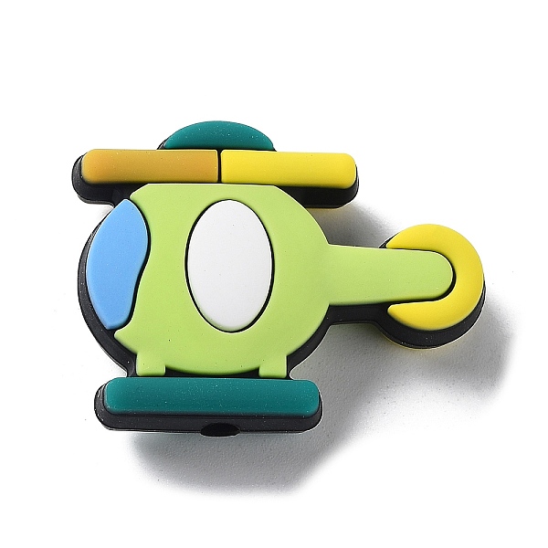PandaHall Airplane Food Grade Silicone Focal Beads, Chewing Beads For Teethers, DIY Nursing Necklaces Making, Yellow Green, 23x30x10mm, Hole...
PandaHall Airplane Food Grade Silicone Focal Beads, Chewing Beads For Teethers, DIY Nursing Necklaces Making, Yellow Green, 23x30x10mm, Hole...