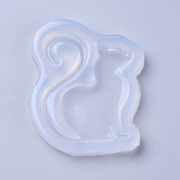 PandaHall Silhouette Silicone Molds, Resin Casting Molds, For UV Resin, Epoxy Resin Jewelry Making, Cat Shape, White, 52x43x7mm, Inner...
PandaHall Silhouette Silicone Molds, Resin Casting Molds, For UV Resin, Epoxy Resin Jewelry Making, Cat Shape, White, 52x43x7mm, Inner...
