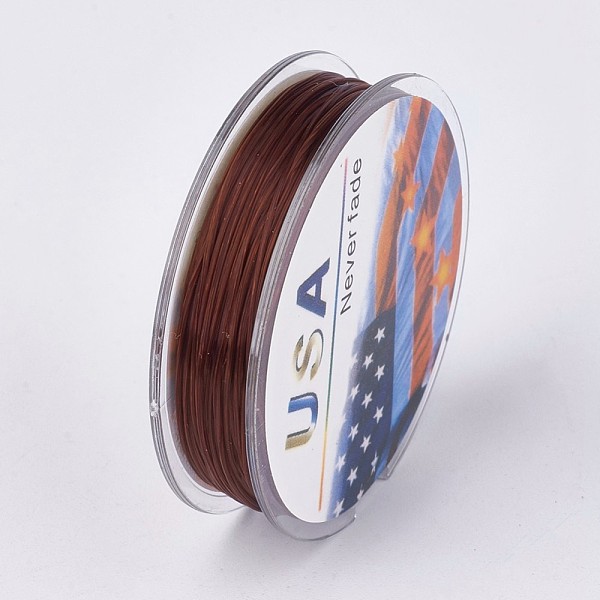 PandaHall Flat Elastic Crystal String, Elastic Beading Thread, for Stretch Bracelet Making, Coconut Brown, 0.4mm, about 16.4 yards(15m)/roll...
PandaHall Flat Elastic Crystal String, Elastic Beading Thread, for Stretch Bracelet Making, Coconut Brown, 0.4mm, about 16.4 yards(15m)/roll...