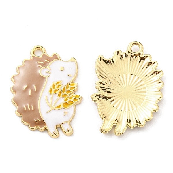 PandaHall Alloy Enamel Pendants, Golden, Hedgehog Charm, Camel, 28x20.5x2mm, Hole: 2mm Alloy+Enamel Hedgehog Brown
PandaHall Alloy Enamel Pendants, Golden, Hedgehog Charm, Camel, 28x20.5x2mm, Hole: 2mm Alloy+Enamel Hedgehog Brown