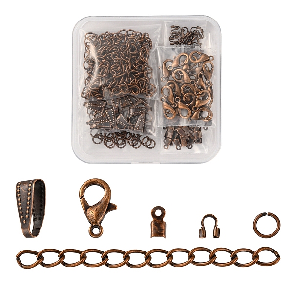 PandaHall DIY Jewelry Making Finding Kit, Including Alloy Lobster Claw Clasps, Iron Jump Rings & Folding Crimp Ends & Ends Chains, Brass...
PandaHall DIY Jewelry Making Finding Kit, Including Alloy Lobster Claw Clasps, Iron Jump Rings & Folding Crimp Ends & Ends Chains, Brass...
