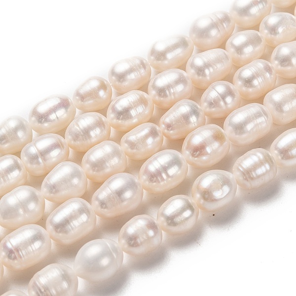 PandaHall Natural Cultured Freshwater Pearl Beads Strands, Rice, Bisque, 9~12x8~9mm, Hole: 0.8mm, about 35pcs/strand, 14.76 inch(37.5cm)..., Orange
PandaHall Natural Cultured Freshwater Pearl Beads Strands, Rice, Bisque, 9~12x8~9mm, Hole: 0.8mm, about 35pcs/strand, 14.76 inch(37.5cm)..., Orange