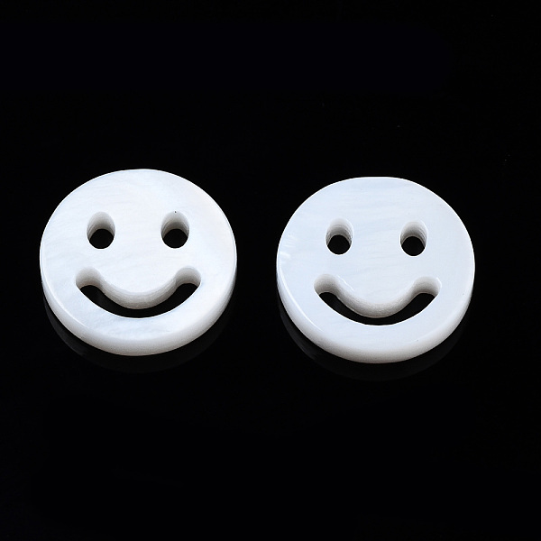 PandaHall Natural Freshwater Shell Beads, Flat Round with Smiling Face, Creamy White, 12x2mm, Hole: 0.7mm Freshwater Shell Flat Round
PandaHall Natural Freshwater Shell Beads, Flat Round with Smiling Face, Creamy White, 12x2mm, Hole: 0.7mm Freshwater Shell Flat Round