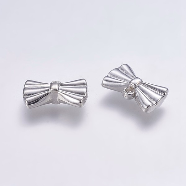 PandaHall CCB Plastic Pendants, Bowknot, Platinum, 14.5x24.5x8mm, Hole: 2mm Plastic Bowknot
PandaHall CCB Plastic Pendants, Bowknot, Platinum, 14.5x24.5x8mm, Hole: 2mm Plastic Bowknot