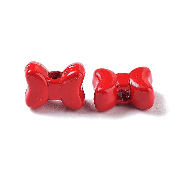 PandaHall Spray Painted Alloy Beads, Bowknot, Crimson, 7.5x9.5x4.5mm, Hole: 2mm Alloy Bowknot Pink
PandaHall Spray Painted Alloy Beads, Bowknot, Crimson, 7.5x9.5x4.5mm, Hole: 2mm Alloy Bowknot Pink