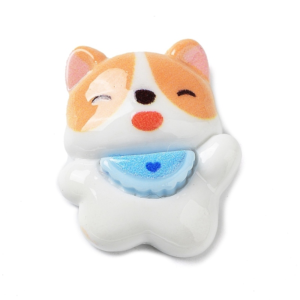PandaHall Opaque Cute Dog Resin Cabochons, Cartoon Puppy, Sky Blue, 25x20.5x8.5mm Resin Dog
PandaHall Opaque Cute Dog Resin Cabochons, Cartoon Puppy, Sky Blue, 25x20.5x8.5mm Resin Dog