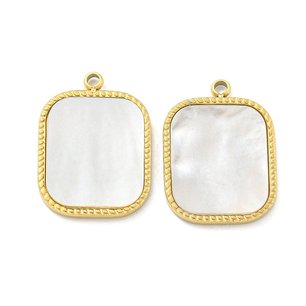 PandaHall Vacuum Plating 304 Stainless Steel Pendants, with Pave Shell, Rectangle Charms, Real 18K Gold Plated, 18x13.5x1.5mm, Hole: 1.5mm...
PandaHall Vacuum Plating 304 Stainless Steel Pendants, with Pave Shell, Rectangle Charms, Real 18K Gold Plated, 18x13.5x1.5mm, Hole: 1.5mm...