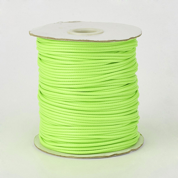 PandaHall Eco-Friendly Korean Waxed Polyester Cord, Green Yellow, 0.5mm, about 169.51~174.98 Yards(155~160m)/Roll Waxed Polyester Cord
PandaHall Eco-Friendly Korean Waxed Polyester Cord, Green Yellow, 0.5mm, about 169.51~174.98 Yards(155~160m)/Roll Waxed Polyester Cord