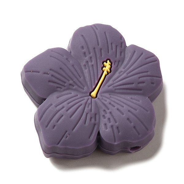 PandaHall Cherry Blossom Silicone Focal Beads, DIY Nursing Necklaces Making, Dark Slate Blue, 28x29x9.5mm, Hole: 2mm Silicone Flower
PandaHall Cherry Blossom Silicone Focal Beads, DIY Nursing Necklaces Making, Dark Slate Blue, 28x29x9.5mm, Hole: 2mm Silicone Flower