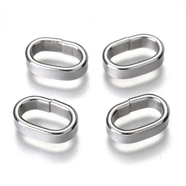 PandaHall 201 Stainless Steel Quick Link Connectors, Oval, Stainless Steel Color, 12x8x3.2mm, Inner Diameter: 9.5x5mm 201 Stainless Steel...
PandaHall 201 Stainless Steel Quick Link Connectors, Oval, Stainless Steel Color, 12x8x3.2mm, Inner Diameter: 9.5x5mm 201 Stainless Steel...