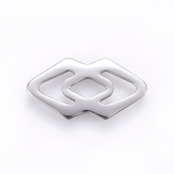 PandaHall 304 Stainless Steel Links connectors, Double Rhombus, Stainless Steel Color, 19.5x10.5x1mm, Hole: 4x6mm 304 Stainless Steel...
PandaHall 304 Stainless Steel Links connectors, Double Rhombus, Stainless Steel Color, 19.5x10.5x1mm, Hole: 4x6mm 304 Stainless Steel...