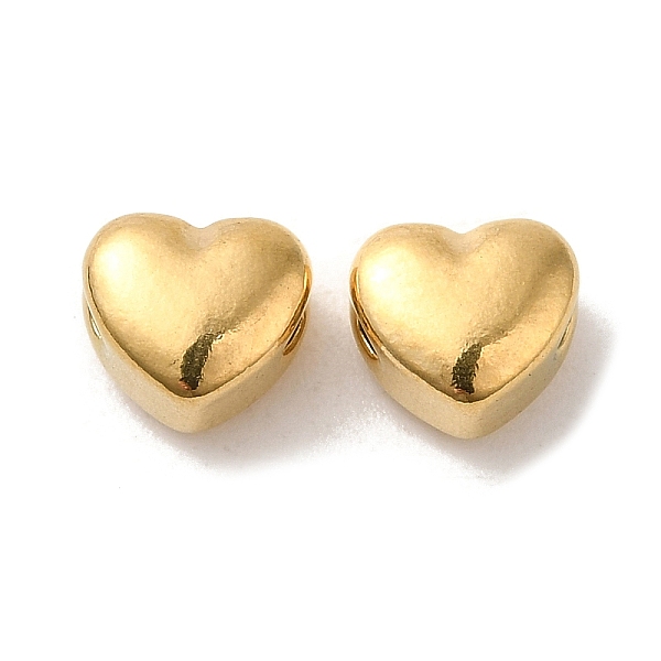 PandaHall 304 Stainless Steel Beads, Horizontal Hole, Heart, Real 18K Gold Plated, 5.5x6.5x4mm, Hole: 1.5mm 304 Stainless Steel Heart
PandaHall 304 Stainless Steel Beads, Horizontal Hole, Heart, Real 18K Gold Plated, 5.5x6.5x4mm, Hole: 1.5mm 304 Stainless Steel Heart