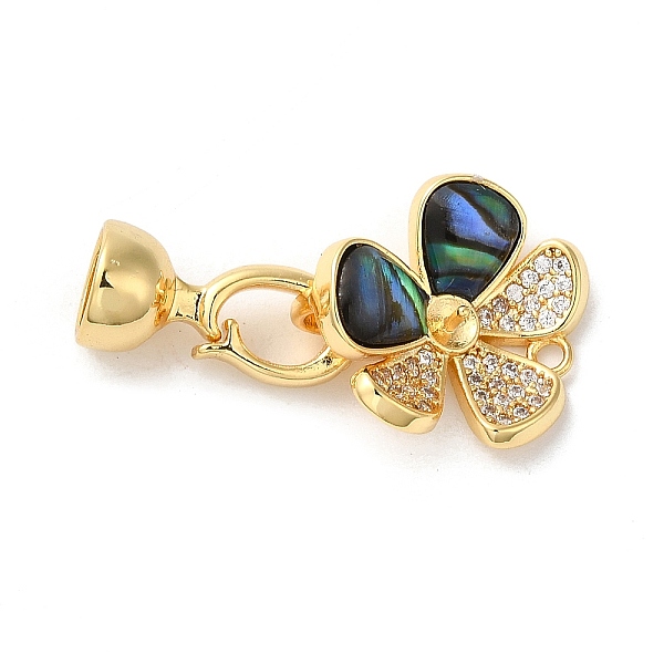 PandaHall Rack Plating Brass Micro Pave Clear Cubic Zirconia Fold Over Clasps, with Shell, Cadmium Free & Lead Free, Long-Lasting Plated...
PandaHall Rack Plating Brass Micro Pave Clear Cubic Zirconia Fold Over Clasps, with Shell, Cadmium Free & Lead Free, Long-Lasting Plated...