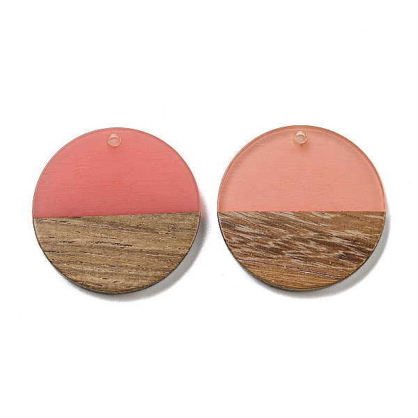 PandaHall Resin & Walnut Wood Pendants, Geometric Charms, Flat Round, 28x3mm, Hole: 2mm Resin+Wood Flat Round
PandaHall Resin & Walnut Wood Pendants, Geometric Charms, Flat Round, 28x3mm, Hole: 2mm Resin+Wood Flat Round