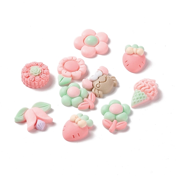 PandaHall Opaque Resin Cabochons, DIY Accessories, Mixed Shapes, Mixed Color, 15~24x13~23x5~8mm Resin Mixed Shapes Multicolor
PandaHall Opaque Resin Cabochons, DIY Accessories, Mixed Shapes, Mixed Color, 15~24x13~23x5~8mm Resin Mixed Shapes Multicolor
