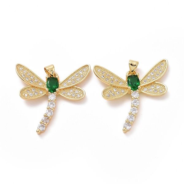 PandaHall Brass Cubic Zirconia Pendants, Dragonfly Charm, Golden, 33x29.5x4.5mm, Hole: 3x5mm Brass+Cubic Zirconia Dragonfly
PandaHall Brass Cubic Zirconia Pendants, Dragonfly Charm, Golden, 33x29.5x4.5mm, Hole: 3x5mm Brass+Cubic Zirconia Dragonfly