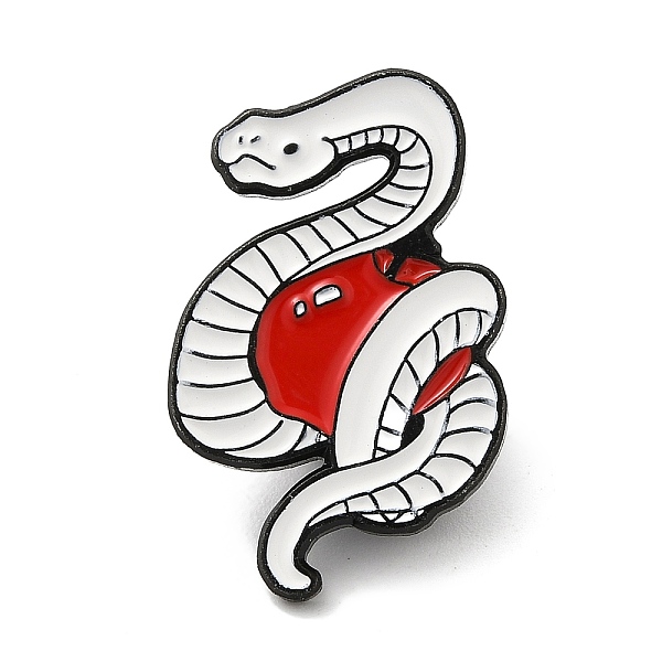 PandaHall Snake Enamel Pins, Black Tone Alloy Brooches for Backpack Clothes, Apple, 29x18x2mm Alloy+Enamel Apple
PandaHall Snake Enamel Pins, Black Tone Alloy Brooches for Backpack Clothes, Apple, 29x18x2mm Alloy+Enamel Apple