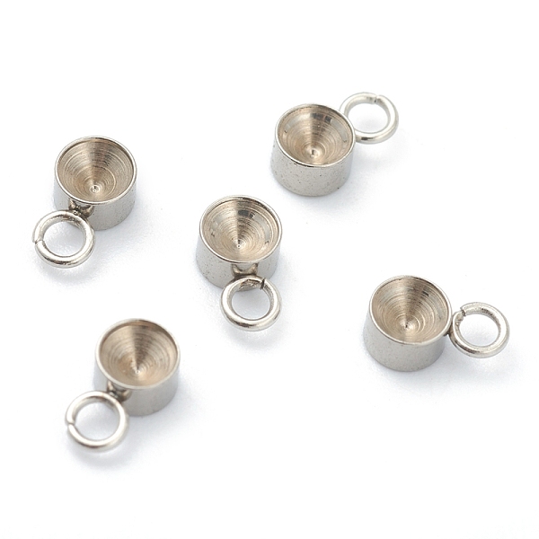 PandaHall 202 Stainless Steel Pendant Rhinestone Settings, for Pointed Back Rivoli Rhinestone, Flat Round, Stainless Steel Color, 7x4x2.5mm...
PandaHall 202 Stainless Steel Pendant Rhinestone Settings, for Pointed Back Rivoli Rhinestone, Flat Round, Stainless Steel Color, 7x4x2.5mm...