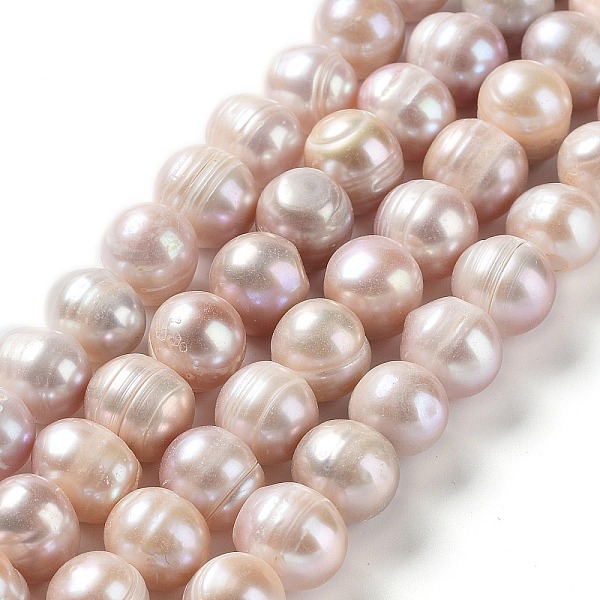 PandaHall Natural Cultured Freshwater Pearl Beads Strands, Potato, Grade AB, Rosy Brown, 9~12x9~11mm, Hole: 0.5mm, about 35pcs/strand...
PandaHall Natural Cultured Freshwater Pearl Beads Strands, Potato, Grade AB, Rosy Brown, 9~12x9~11mm, Hole: 0.5mm, about 35pcs/strand...