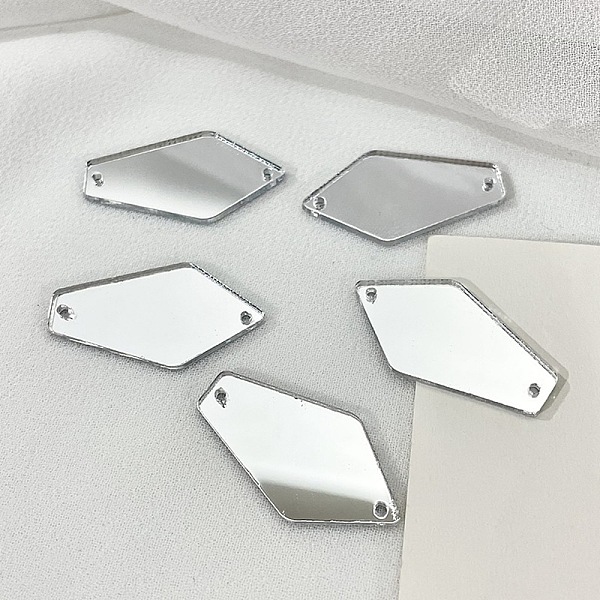 PandaHall Sew On Mirror Rhinestones, Irregular Pentagon Acrylic Pieces, with Holes for Costume Evening Dresses Clothing Wedding Dress..., Silver
PandaHall Sew On Mirror Rhinestones, Irregular Pentagon Acrylic Pieces, with Holes for Costume Evening Dresses Clothing Wedding Dress..., Silver