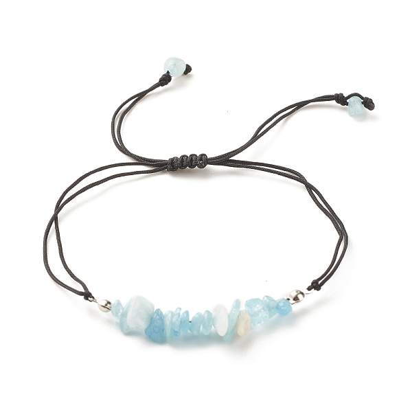 PandaHall Natural Aquamarine Chips Braided Bead Bracelet, Gemstone Adjustable Bracelet for Women, Inner Diameter: 5/8~3-5/8 inch(1.6~9.3cm)...
PandaHall Natural Aquamarine Chips Braided Bead Bracelet, Gemstone Adjustable Bracelet for Women, Inner Diameter: 5/8~3-5/8 inch(1.6~9.3cm)...