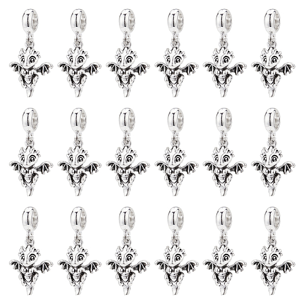 PandaHall CHGCRAFT 36Pcs Dragon Dangle Charm Tibetan Dragon Pendants Style Alloy European Dangle Charms Large Hole Pendants for Necklace...
PandaHall CHGCRAFT 36Pcs Dragon Dangle Charm Tibetan Dragon Pendants Style Alloy European Dangle Charms Large Hole Pendants for Necklace...