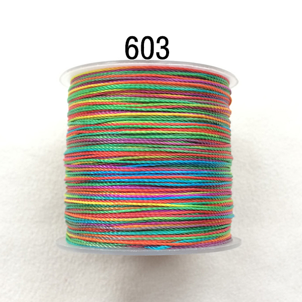 PandaHall Nylon Thread Cord, DIY Material for Jewelry Making, 6-Ply, Colorful, 0.4mm, about 142.16 yards(130m)/roll Nylon
PandaHall Nylon Thread Cord, DIY Material for Jewelry Making, 6-Ply, Colorful, 0.4mm, about 142.16 yards(130m)/roll Nylon