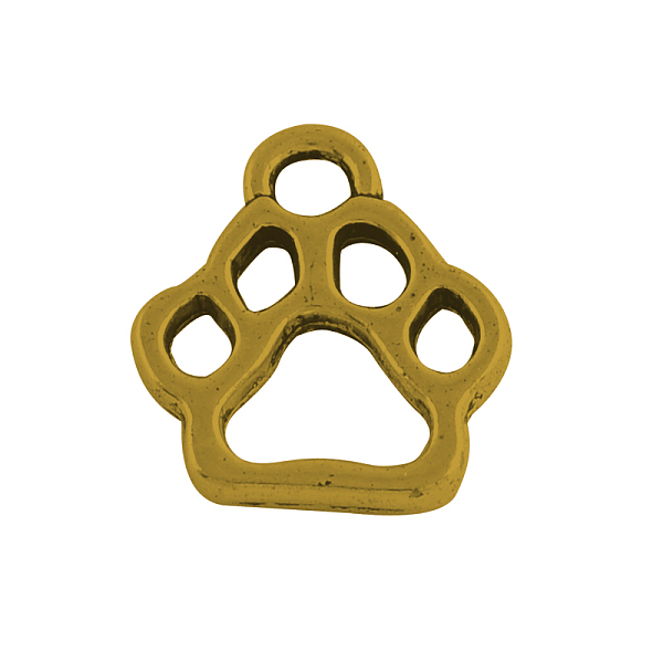 PandaHall Tibetan Style Alloy Pendants, Cadmium Free & Nickel Free & Lead Free, FootPrint Charms, Antique Golden, 13x11x1.5mm, Hole: 2mm...
PandaHall Tibetan Style Alloy Pendants, Cadmium Free & Nickel Free & Lead Free, FootPrint Charms, Antique Golden, 13x11x1.5mm, Hole: 2mm...