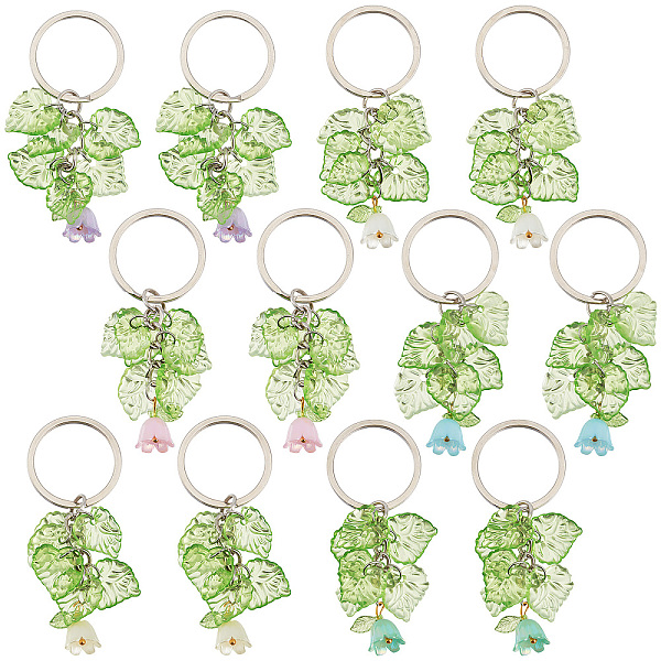 PandaHall CRASPIRE 12Pcs Tulip Resin Keychain Flower Key Chain 6 Style Leaf Key Rings Transparent Floral Hanging Pendants Charm Keyrings...
PandaHall CRASPIRE 12Pcs Tulip Resin Keychain Flower Key Chain 6 Style Leaf Key Rings Transparent Floral Hanging Pendants Charm Keyrings...