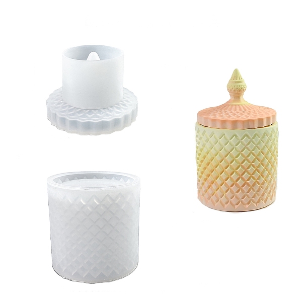 PandaHall DIY Candle Silicone Molds, for Candle Making, Column, White, 9x9cm, Inner Diameter: 7.3cm Silicone Column White
PandaHall DIY Candle Silicone Molds, for Candle Making, Column, White, 9x9cm, Inner Diameter: 7.3cm Silicone Column White