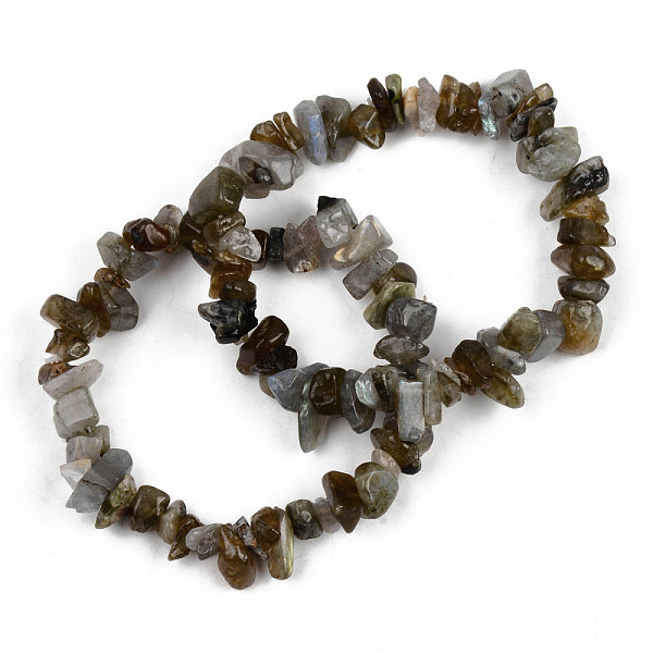 PandaHall Unisex Chip Natural Labradorite Beaded Stretch Bracelets, Inner Diameter: 1-3/4~2 inch(4.5~5cm) Labradorite
PandaHall Unisex Chip Natural Labradorite Beaded Stretch Bracelets, Inner Diameter: 1-3/4~2 inch(4.5~5cm) Labradorite
