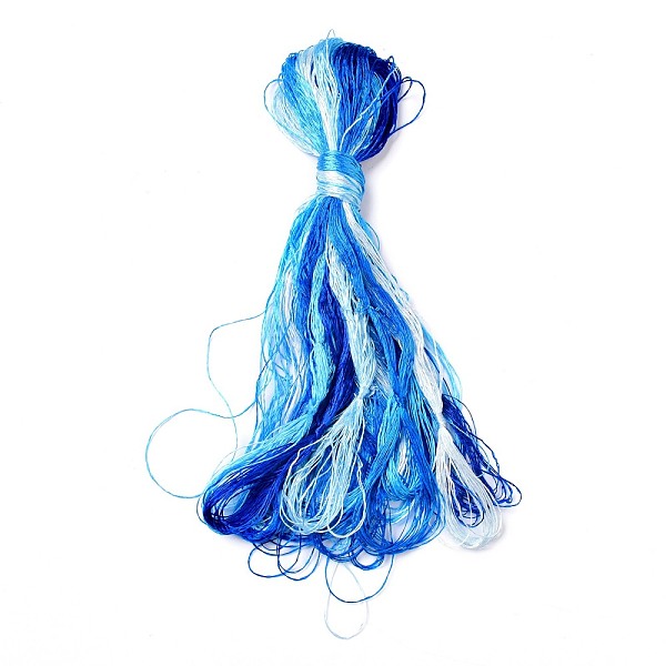 PandaHall Real Silk Embroidery Threads, Friendship Bracelets String, 8 Colors, Gradient color, Medium Blue, 1mm, 20m/bundle, 8 bundles/set...
PandaHall Real Silk Embroidery Threads, Friendship Bracelets String, 8 Colors, Gradient color, Medium Blue, 1mm, 20m/bundle, 8 bundles/set...