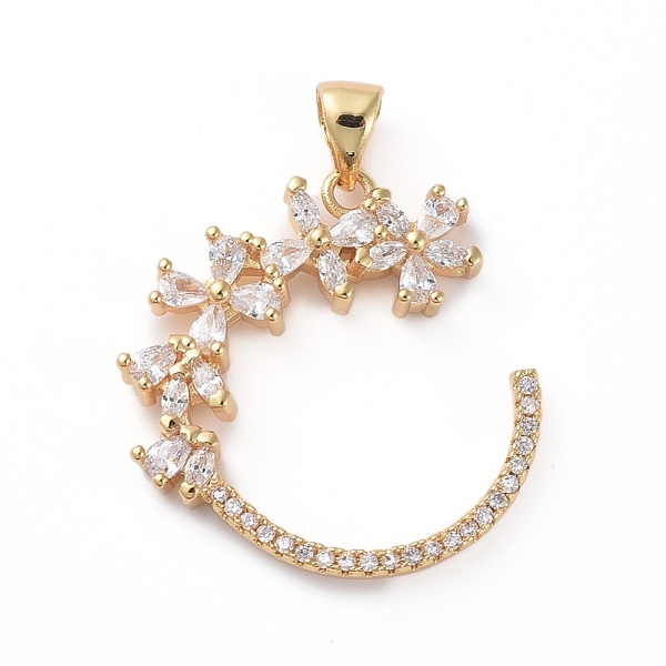 PandaHall Brass Micro Pave Clear Cubic Zirconia Pendants, Long-Lasting Plated, Flower, Light Gold, 24x23.5x3mm, Hole: 4x3mm Brass+Cubic...
PandaHall Brass Micro Pave Clear Cubic Zirconia Pendants, Long-Lasting Plated, Flower, Light Gold, 24x23.5x3mm, Hole: 4x3mm Brass+Cubic...