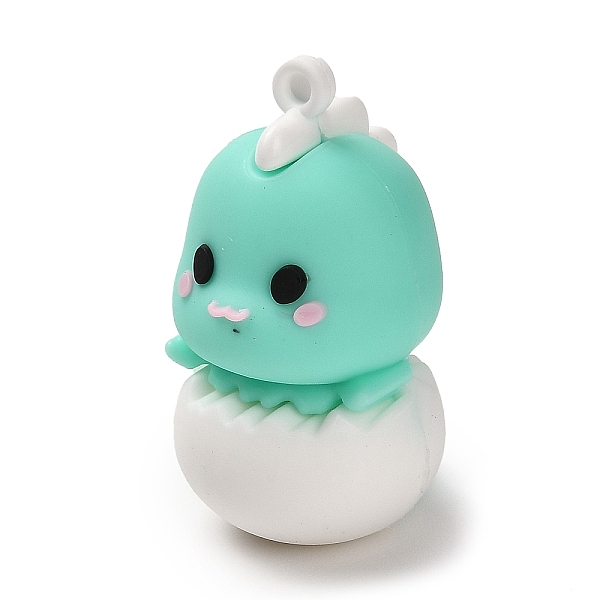 PandaHall Cartoon PVC Plastic Pendants, Baby Dinosaur Charm, Aquamarine, 47x26x29.5mm, Hole: 3.5mm PVC Dinosaur Green
PandaHall Cartoon PVC Plastic Pendants, Baby Dinosaur Charm, Aquamarine, 47x26x29.5mm, Hole: 3.5mm PVC Dinosaur Green