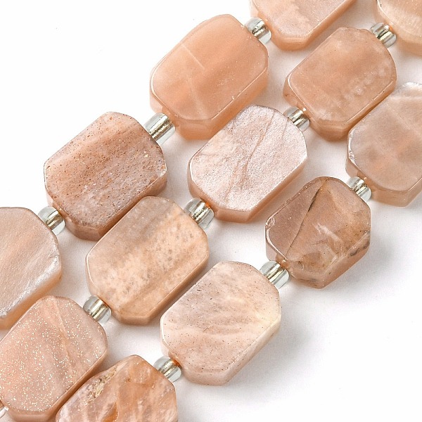 PandaHall Natural Sunstone Beads Strands, with Seed Beads, Rectangle, 11.5~12.5x7.5~10x5~6.5mm, Hole: 0.8~0.9mm, about 13pcs/strand...
PandaHall Natural Sunstone Beads Strands, with Seed Beads, Rectangle, 11.5~12.5x7.5~10x5~6.5mm, Hole: 0.8~0.9mm, about 13pcs/strand...