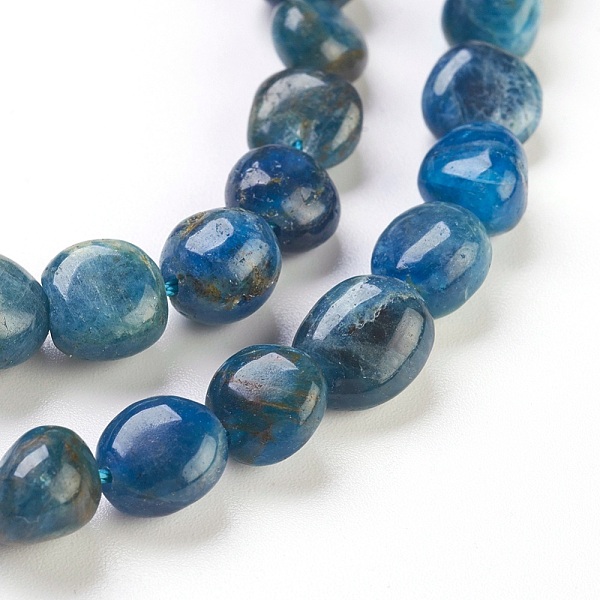PandaHall Natural Apatite Beads Strands, Tumbled Stone, Nuggets, 6~10x5~9mm, Hole: 0.8mm, about 49pcs/strand, 15.7 inch(40cm) Apatite..., Blue
PandaHall Natural Apatite Beads Strands, Tumbled Stone, Nuggets, 6~10x5~9mm, Hole: 0.8mm, about 49pcs/strand, 15.7 inch(40cm) Apatite..., Blue