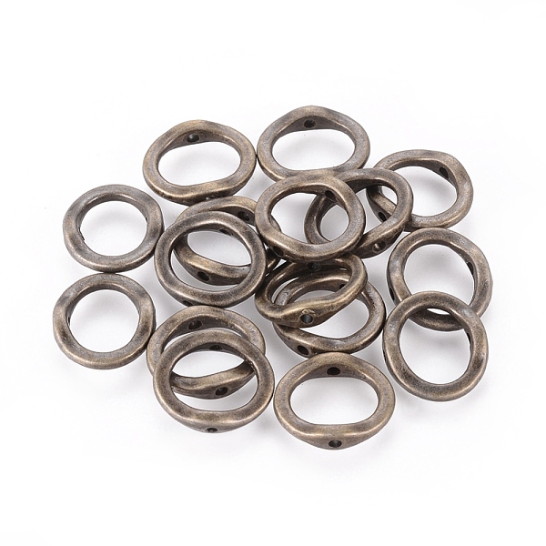 PandaHall Tibetan Style Alloy Bead Frame, Ring, Antique Bronze, Lead Free & Cadmium Free & Nickel Free, 15x13x3.5mm, Hole: 1.5mm Alloy Ring
PandaHall Tibetan Style Alloy Bead Frame, Ring, Antique Bronze, Lead Free & Cadmium Free & Nickel Free, 15x13x3.5mm, Hole: 1.5mm Alloy Ring