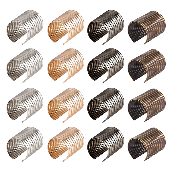 PandaHall PH 200 pcs 4 Colors Leather Rope Clip Cylindrical Fastener Crimping Cord String Leather Rope Clip for Neckalce Jewelry DIY Craft...
PandaHall PH 200 pcs 4 Colors Leather Rope Clip Cylindrical Fastener Crimping Cord String Leather Rope Clip for Neckalce Jewelry DIY Craft...