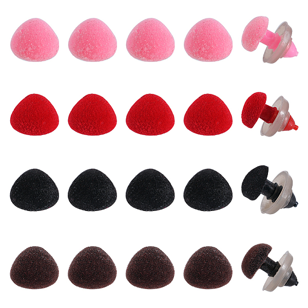 PandaHall GORGECRAFT 1 Box 40Pcs 4 Colors Plastic Safety Noses Animal Doll Craft Triangle Crochet Dog Teddy Bear Flocking Nose with Washers..., Multicolor
PandaHall GORGECRAFT 1 Box 40Pcs 4 Colors Plastic Safety Noses Animal Doll Craft Triangle Crochet Dog Teddy Bear Flocking Nose with Washers..., Multicolor