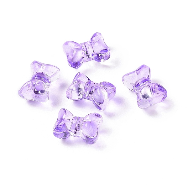 PandaHall Transparent Spray Painted Glass Beads, Bowknot, Blue Violet, 10x14x8mm, Hole: 1mm Glass Bowknot
PandaHall Transparent Spray Painted Glass Beads, Bowknot, Blue Violet, 10x14x8mm, Hole: 1mm Glass Bowknot