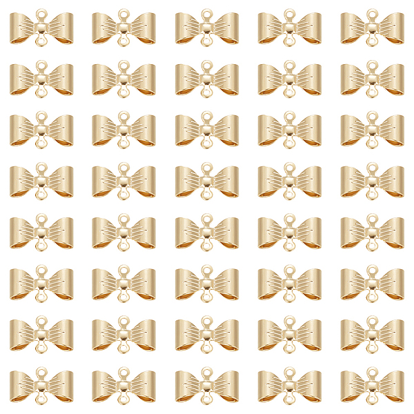 PandaHall BENECREAT 40Pcs Rack Plating Brass Connector Charms, Long-Lasting Plated, Cadmium Free & Lead Free, Bowknot Links, Real 14K Gold...
PandaHall BENECREAT 40Pcs Rack Plating Brass Connector Charms, Long-Lasting Plated, Cadmium Free & Lead Free, Bowknot Links, Real 14K Gold...